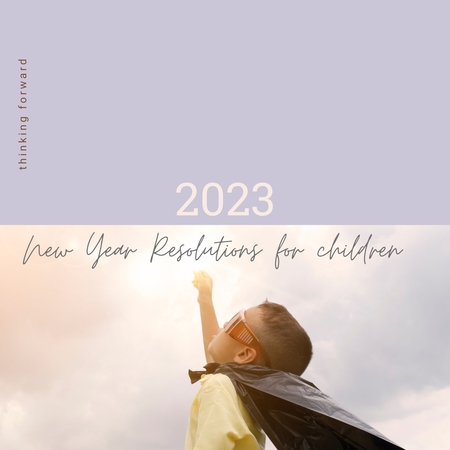 New Year Resolutions aren't just for grown ups!