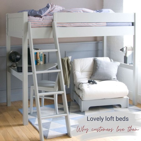 Why our customers love loft beds!