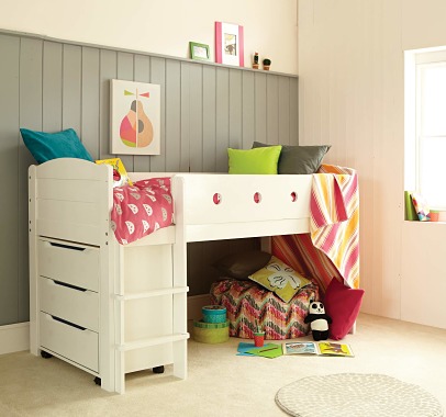5 ways Mid sleeper Cabin beds can help you save space!