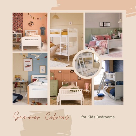 5 Colour Schemes for Kids' rooms in Summer 2024