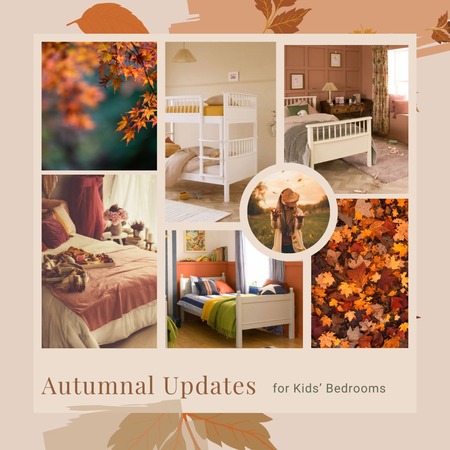 Refresh their room for autumn!