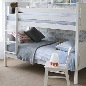 White Beds for Children