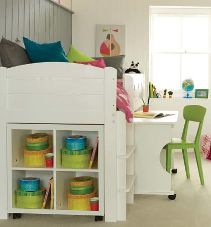 Mid sleeper beds with desks 