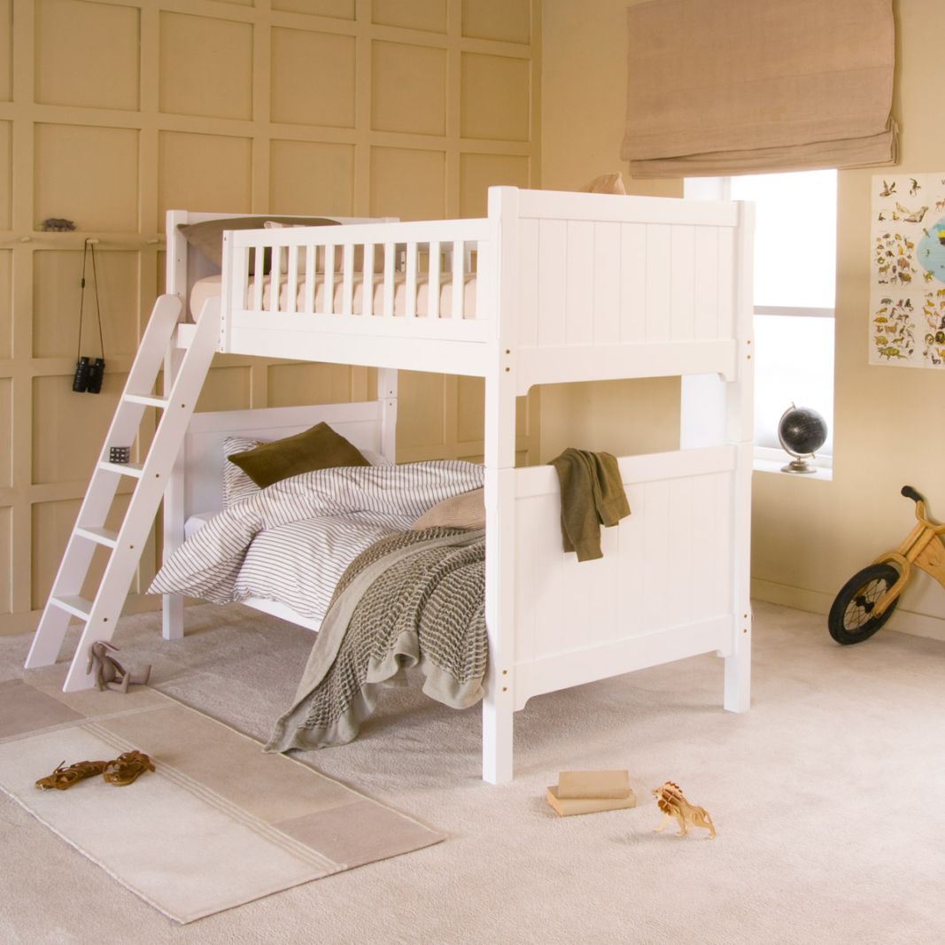 White full deals bunk bed
