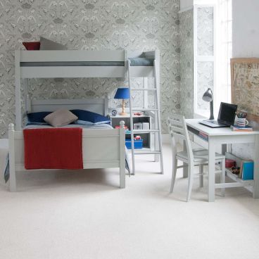 Fargo High Sleeper with Small Double Bed & Bookcase