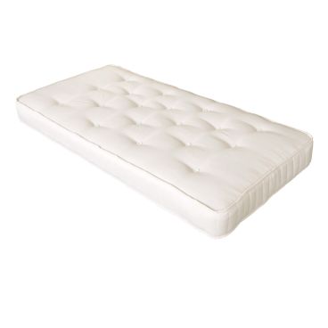natural mattress wool single mattress with tufting for high beds 