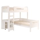 Edit loft with day bed and storage unit, in Pure White 
