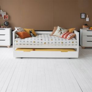 Classic Beech Daybed with Storage+Sleepover Trundle