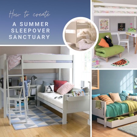 4 ways to create a sleepover-ready summer bedroom | Little Folks Furniture