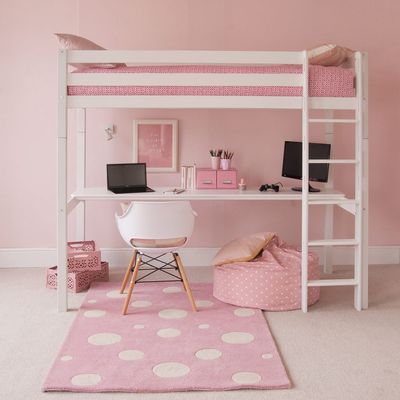 LOFT BED WITH DESK 