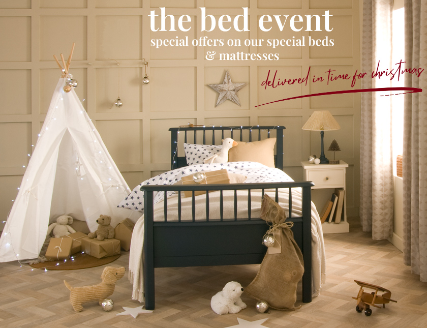 Bowood Single Bed in Painswick Blue