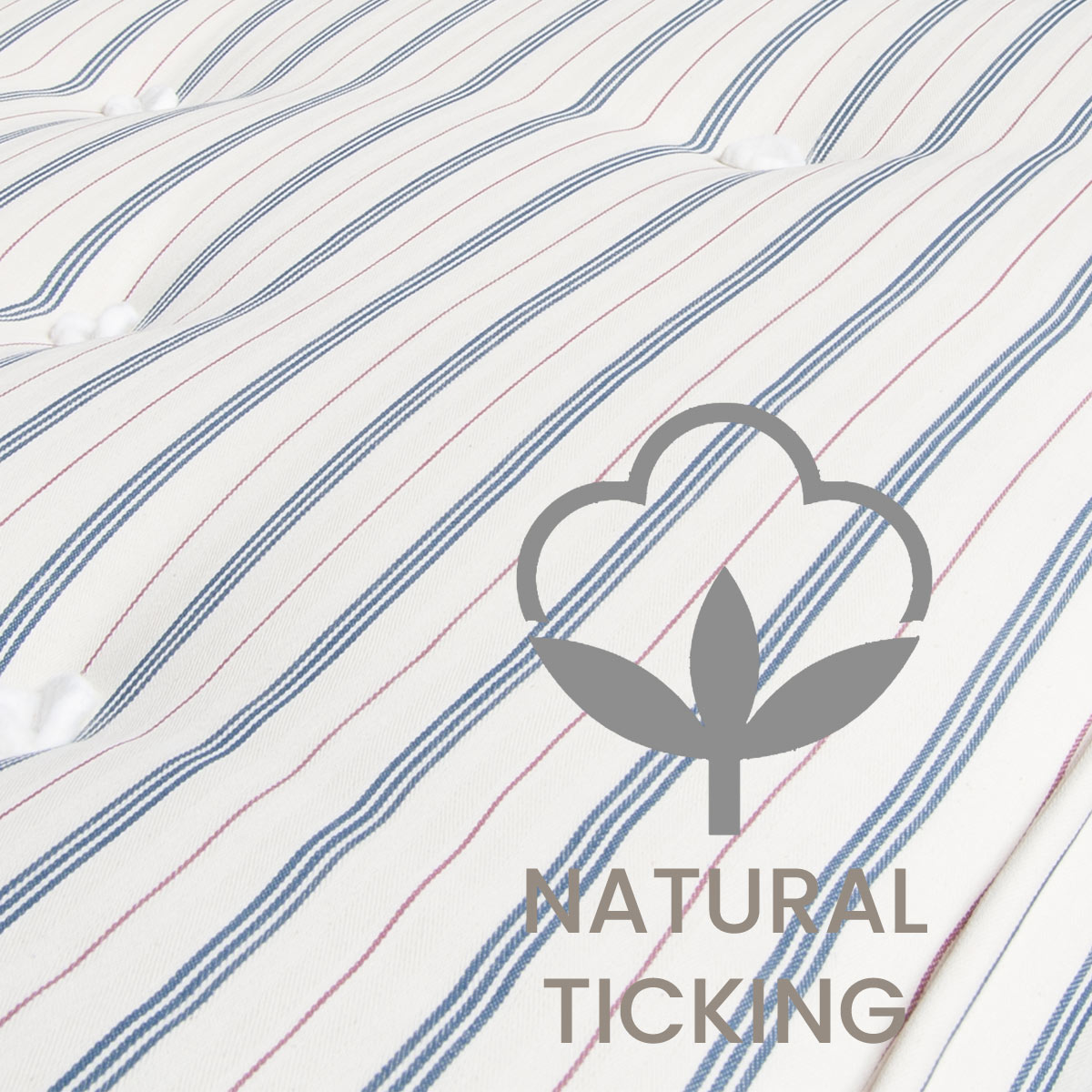 Natural cotton mattress cover