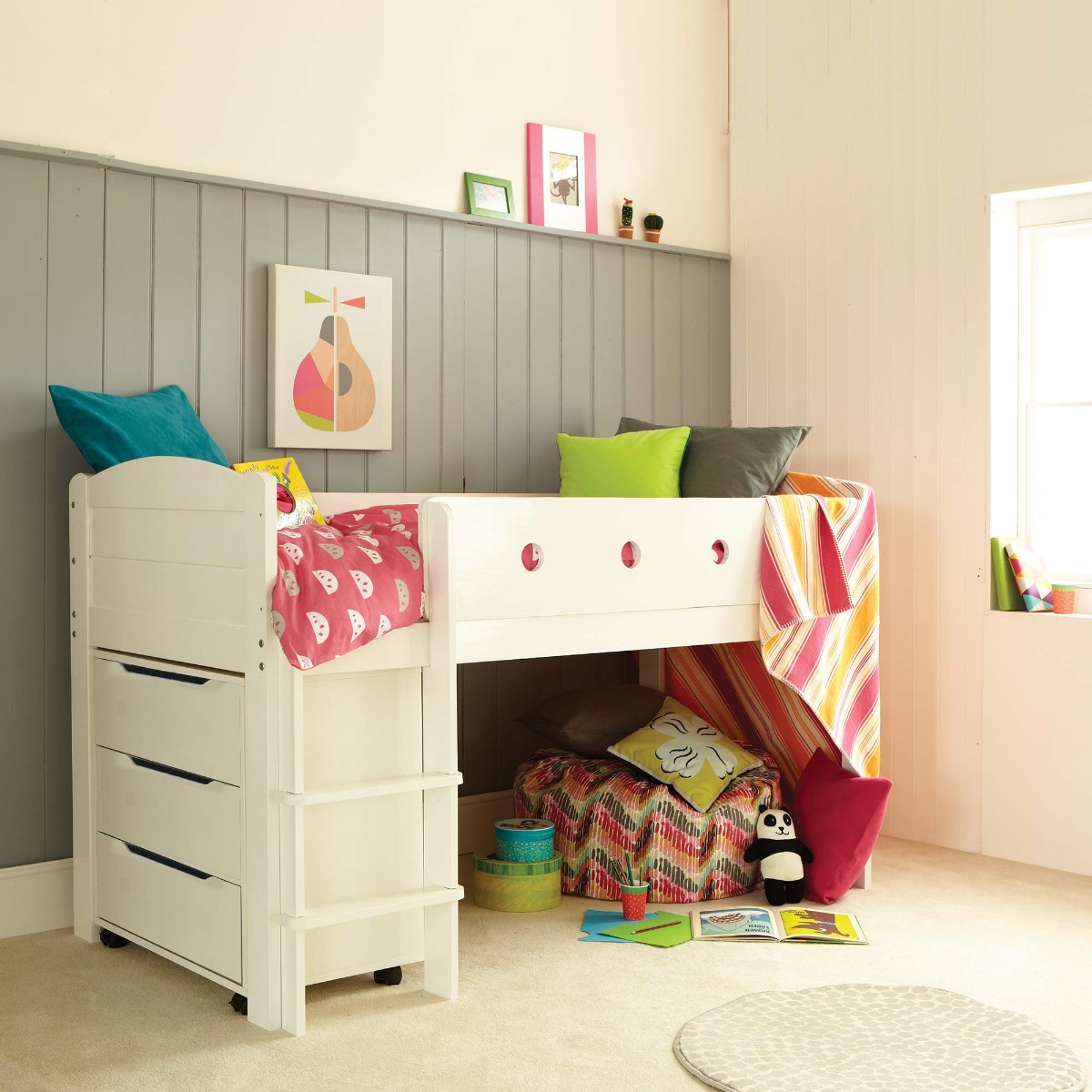 cabin bed with space underneath